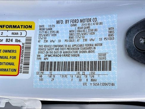 New 2024 Ford Bronco Sport Badlands w/ Premium Package image 13