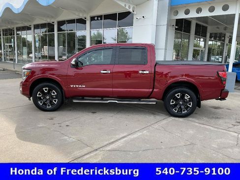 Used 2021 Nissan Titan Platinum Reserve w/ Moonroof Package AWD/4WD image 2