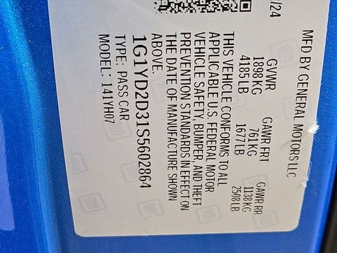 Used 2025 Chevrolet Corvette Z06 image 29