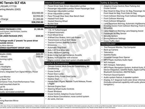 Used 2023 GMC Terrain SLT w/ Infotainment Package II FWD image 5