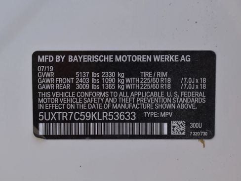 Used 2019 BMW X3 sDrive30i RWD image 61