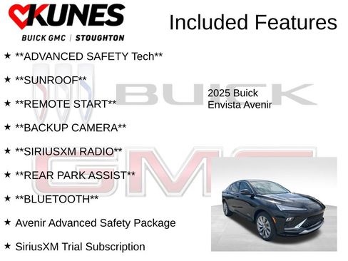 New 2025 Buick Envista Avenir image 2