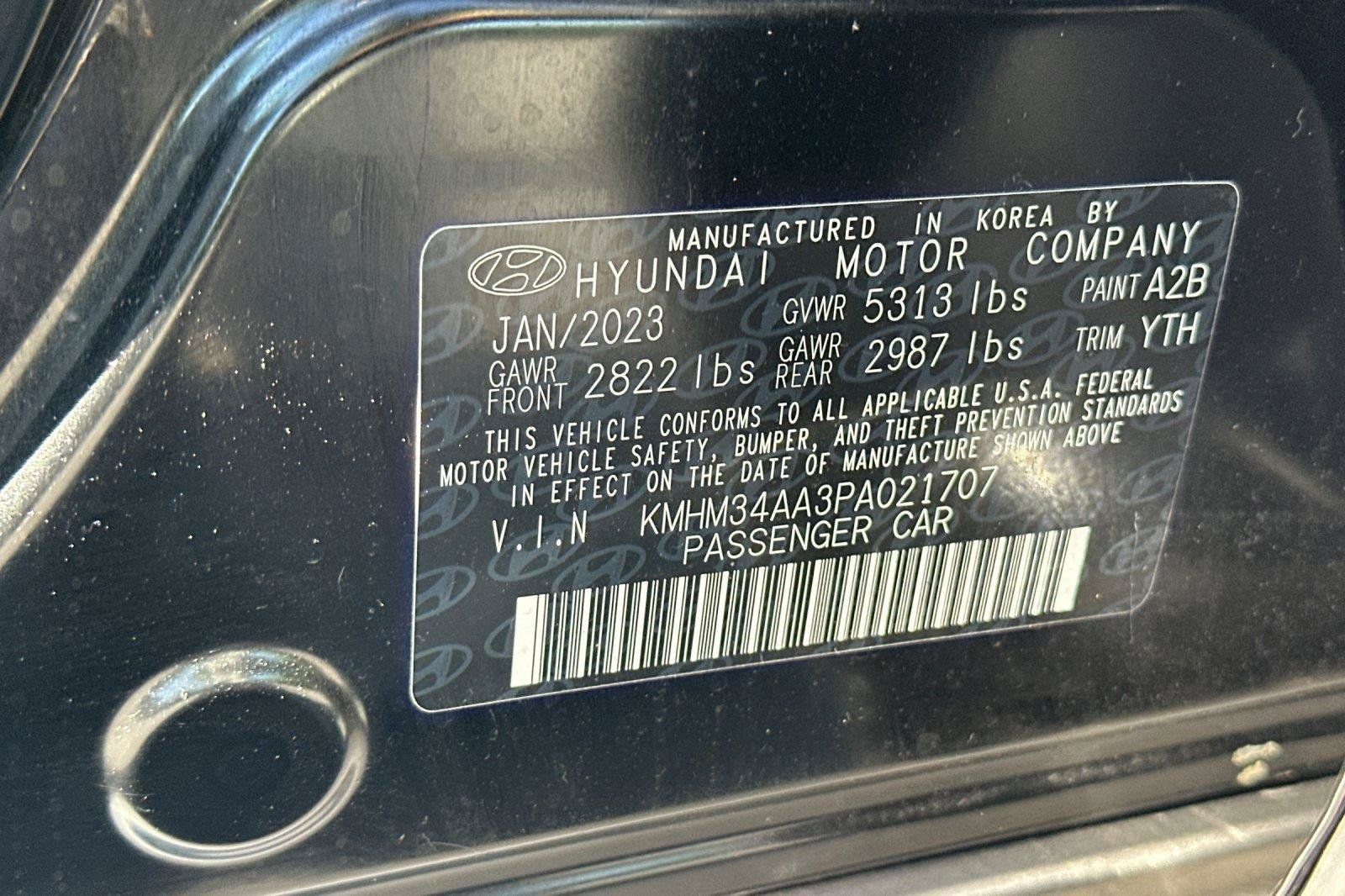 Used 2023 Hyundai Ioniq 6 SEL RWD image 28