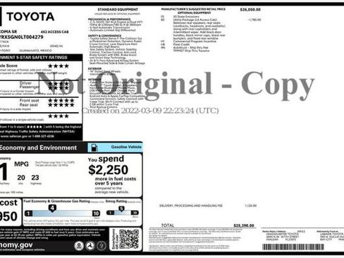 Used 2020 Toyota Tacoma SR image 4