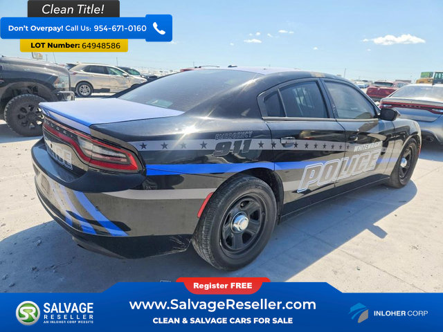 Used 2019 Dodge Charger Police w/ Fleet Safety Group RWD image 4
