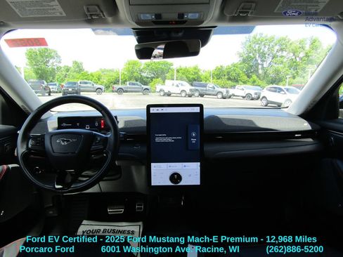 Certified 2025 Ford Mustang Mach-E Premium w/ Sport Appearance Package AWD/4WD image 12