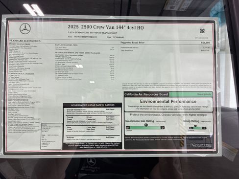New 2025 Mercedes-Benz Sprinter 2500 image 19