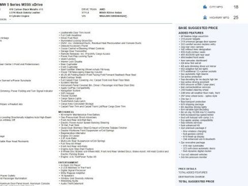 Used 2019 BMW M550i xDrive M550i xDrive w/ Premium Package 2 image 75