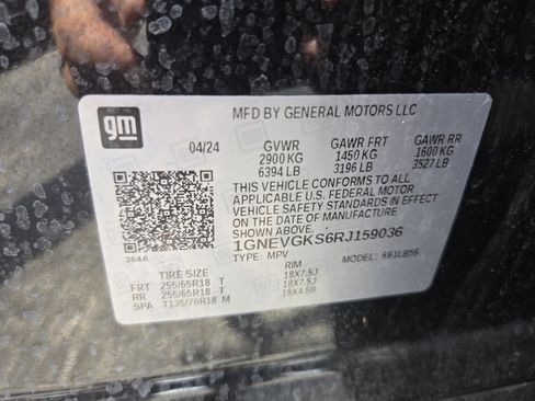 Certified 2024 Chevrolet Traverse LT AWD/4WD image 21