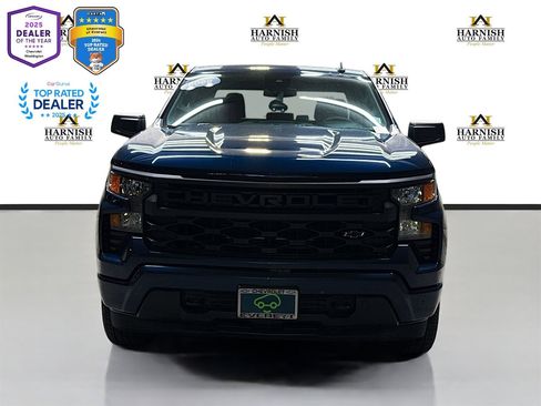Certified 2022 Chevrolet Silverado 1500 Custom w/ LPO, Dark Essentials Package image 2