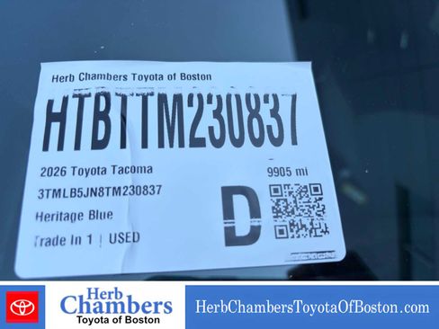 Used 2026 Toyota Tacoma TRD Off-Road AWD/4WD image 16