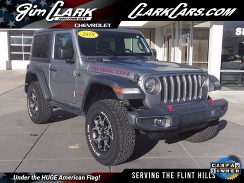 Used 2018 Jeep Wrangler Rubicon w/ LED Lighting Group image 1