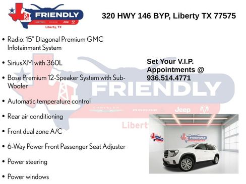 Used 2026 GMC Acadia Elevation w/ Elevation Premium Package FWD image 10