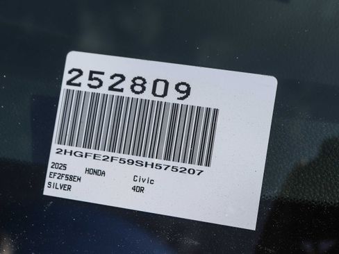 Certified 2025 Honda Civic Sport image 30