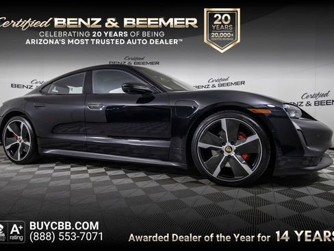 Used 2023 Porsche Taycan 4S AWD/4WD image 1