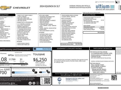 Used 2024 Chevrolet Equinox EV LT FWD image 12