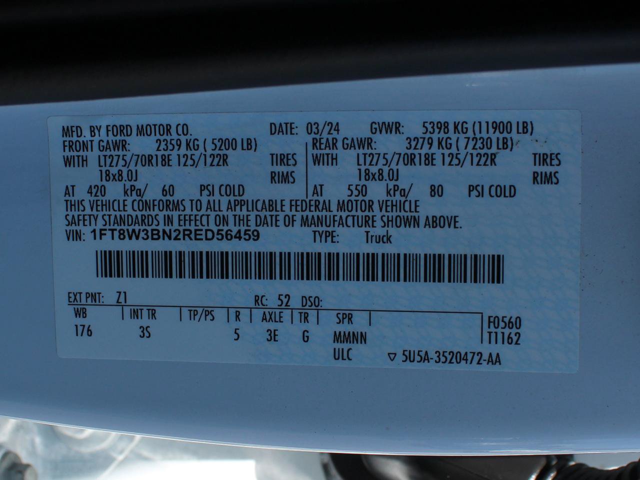 Used 2024 Ford F350 XLT w/ FX4 Off-Road Package AWD/4WD image 43