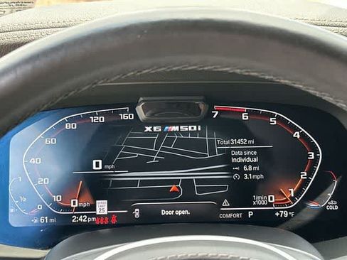 Used 2022 BMW X6 M50i w/ Executive Package AWD/4WD image 7