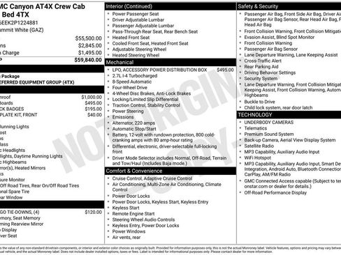Used 2023 GMC Canyon AT4X AWD/4WD image 33
