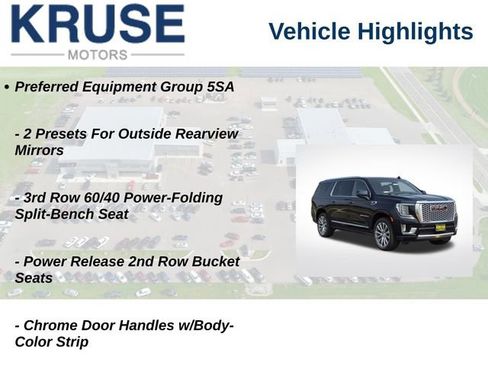 Used 2022 GMC Yukon XL Denali w/ Denali Premium Package AWD/4WD image 4