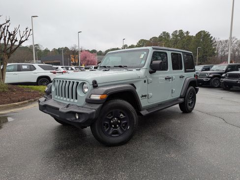 Certified 2023 Jeep Wrangler Sport image 1