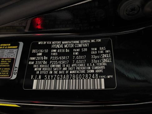 Used 2011 Hyundai Santa Fe GLS image 26