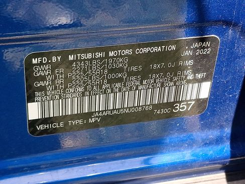 Used 2022 Mitsubishi Outlander Sport LE AWD/4WD image 29