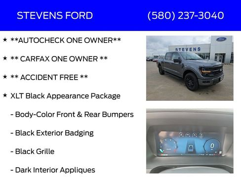 Used 2025 Ford F150 XLT w/ Equipment Group 302A MID AWD/4WD image 6