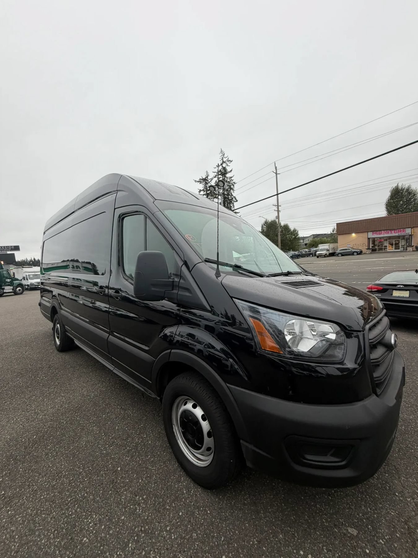 Used 2020 Ford Transit 250 148 High Roof Extended w/ Load Area Protection Package RWD image 3