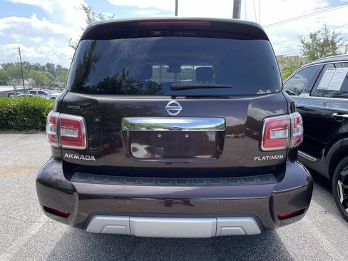 Used 2017 Nissan Armada Platinum w/ Captain Seat Package RWD image 4