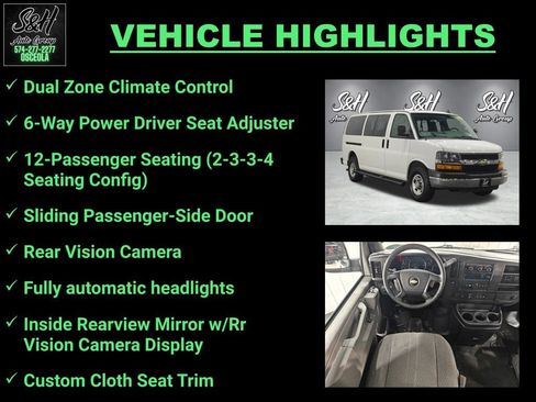 Used 2016 Chevrolet Express 3500 LT w/ LT Preferred Equipment Group RWD image 3