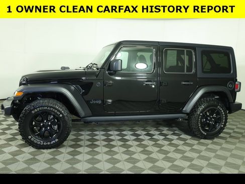 Used 2021 Jeep Wrangler Unlimited Willys image 4