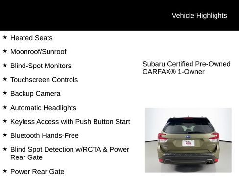 Used 2022 Subaru Forester Premium w/ Popular Package #1 image 8