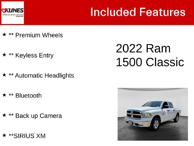 Used 2022 RAM 1500 Classic SLT w/ Protection Group AWD/4WD image 4