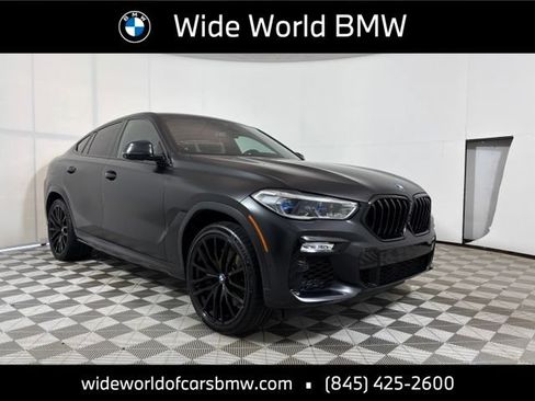 Used 2021 BMW X6 M50i w/ Executive Package AWD/4WD image 1