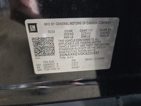 Used 2019 Chevrolet Equinox LT FWD image 34