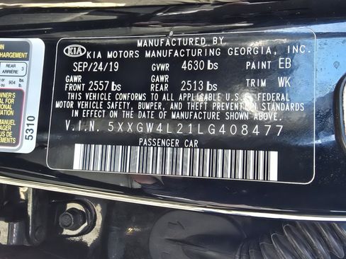 Used 2020 Kia Optima SX image 30