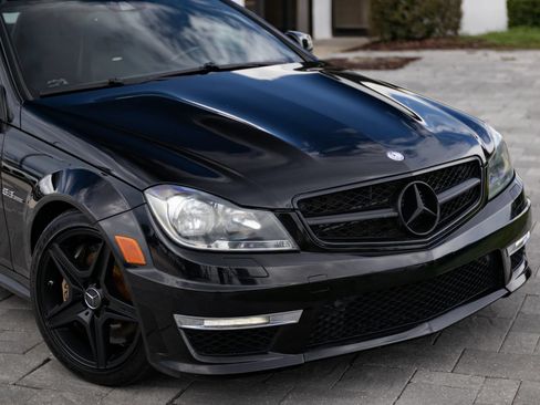 Used 2012 Mercedes-Benz C 63 AMG Coupe w/ Comand Single Disc Pkg image 3