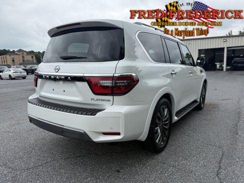Used 2023 Nissan Armada Platinum w/ Captain's Chairs Package AWD/4WD image 8