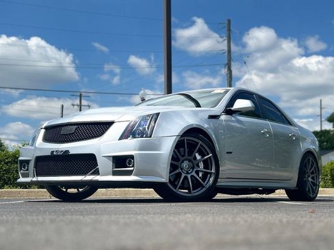 Used 2011 Cadillac CTS V w/ Wood Trim Package RWD image 2