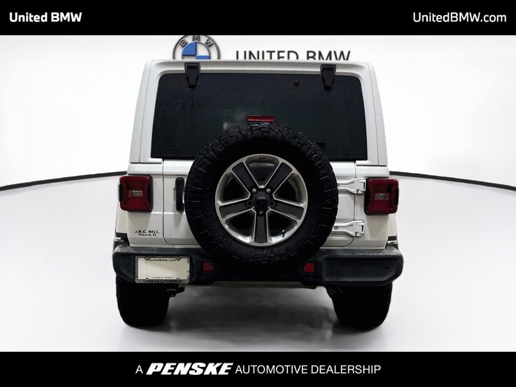 Used 2021 Jeep Wrangler Unlimited Sahara AWD/4WD image 6