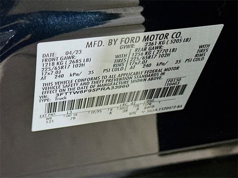 Used 2023 Ford Maverick XLT w/ Equipment Group 300A Standard image 31