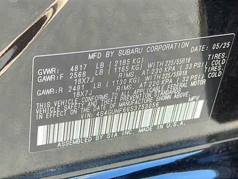 Certified 2025 Subaru Crosstrek 2.5i Sport AWD/4WD image 31