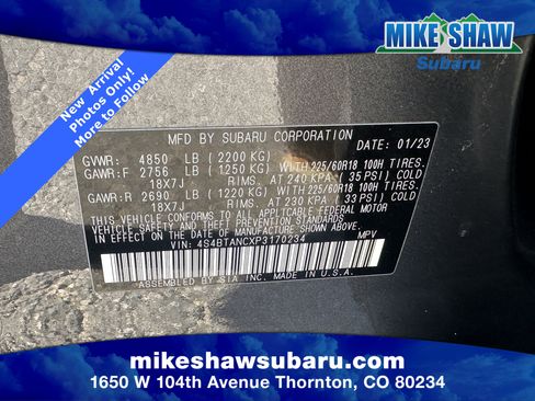 Certified 2023 Subaru Outback Limited image 32