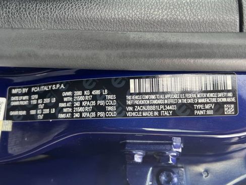 Used 2020 Jeep Renegade Altitude image 39