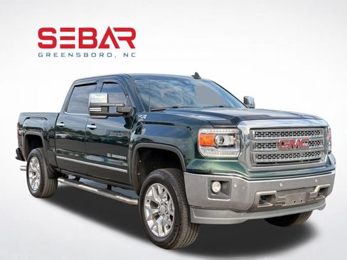 Used 2015 GMC Sierra 1500 SLT w/ SLT Crew Cab Value Package AWD/4WD image 9