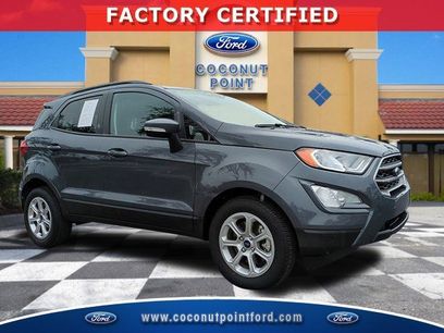 Used 2021 Ford EcoSport SE