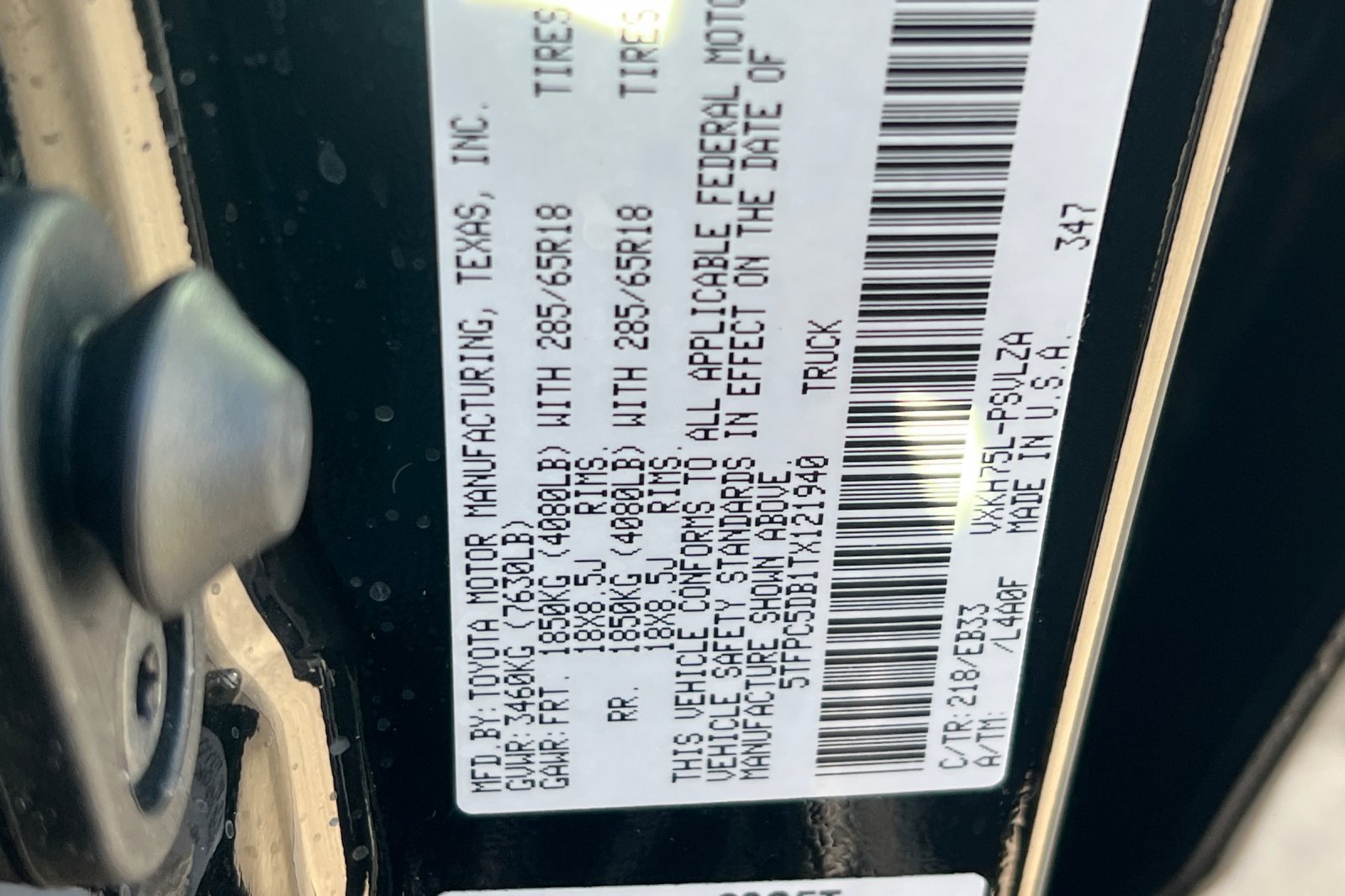 Certified 2026 Toyota Tundra TRD Pro AWD/4WD image 23