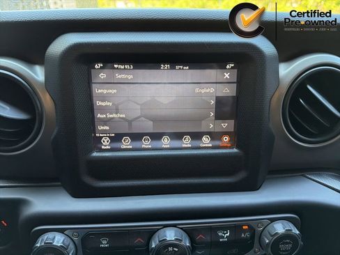 Certified 2021 Jeep Wrangler Sport AWD/4WD image 75