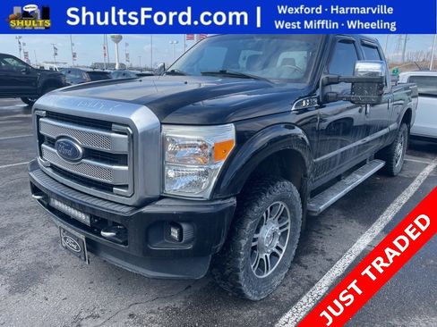 Used 2016 Ford F250 Platinum w/ Snow Plow Prep Package image 1